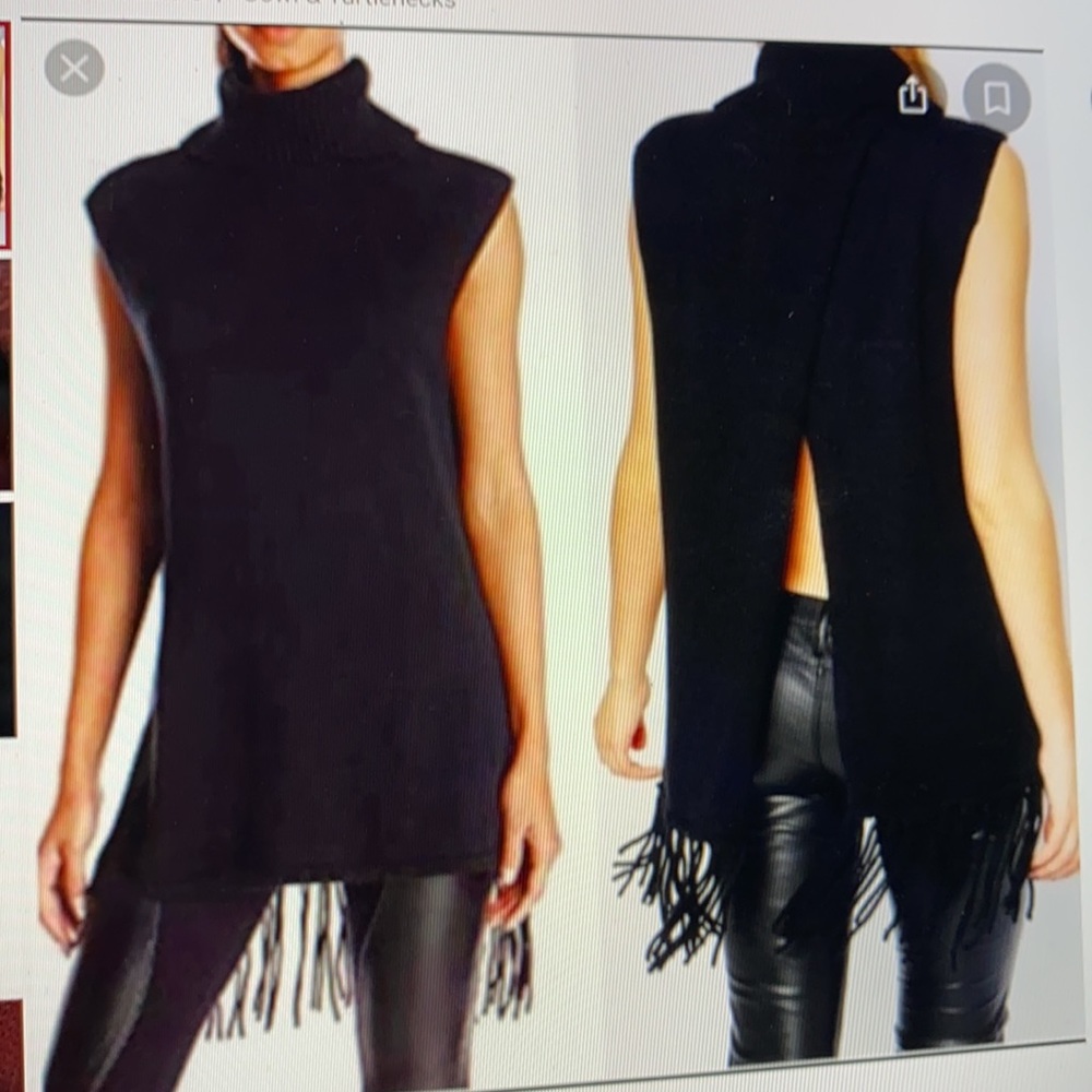 Bcbgeneration Split Fringe Sweater - image 2